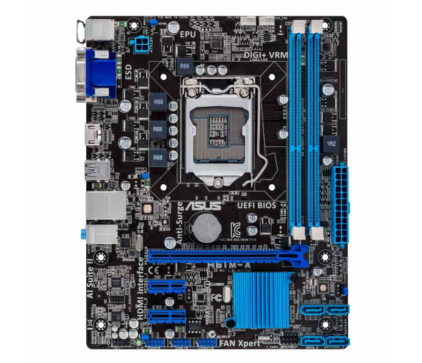 ASUS H61M-A (H61 PCI-E DDR3) - 126593 - zdjęcie 2